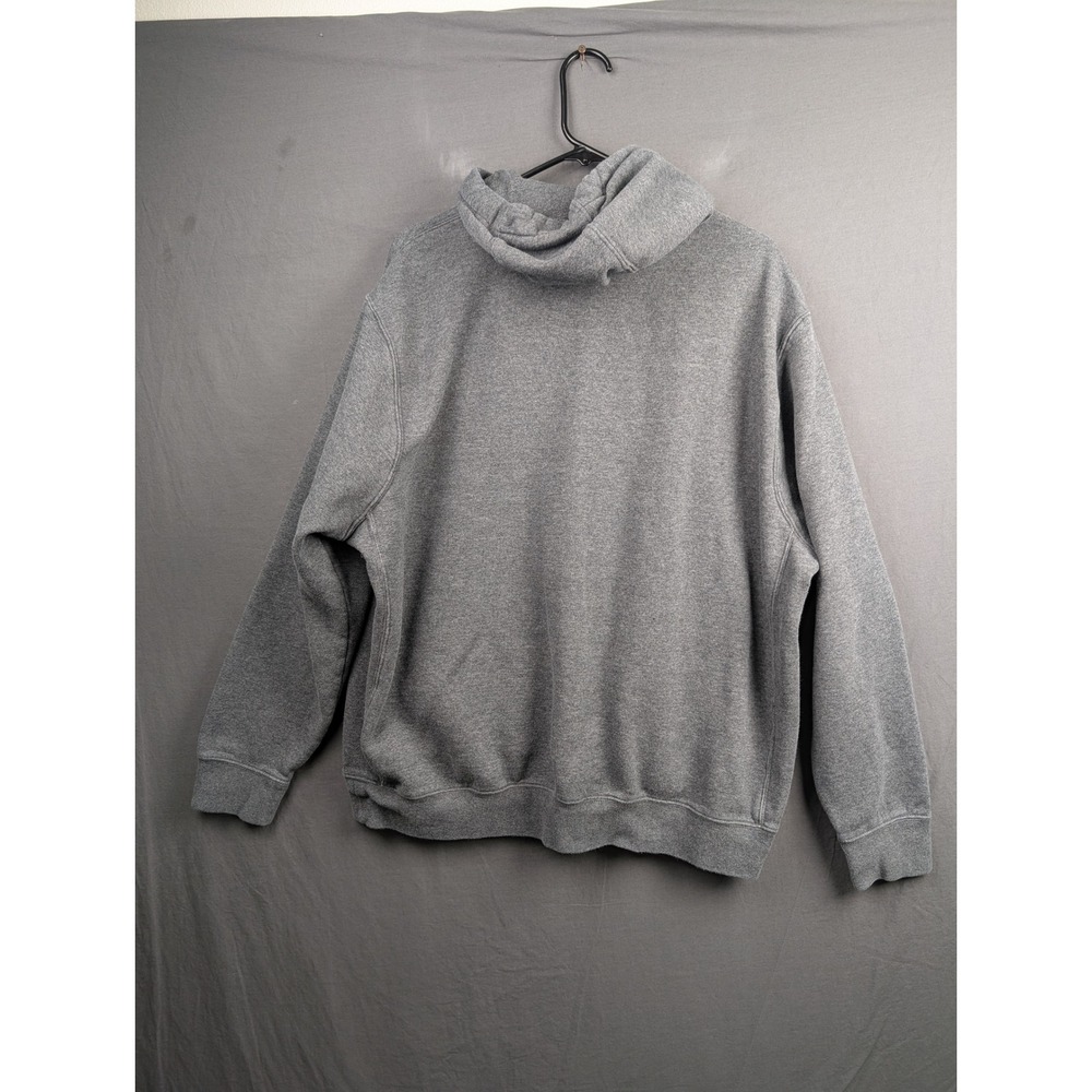 Nike Mens Club Fleece Hoodie Gray XL Pullover Sweatshirt - Picture 2 of 7